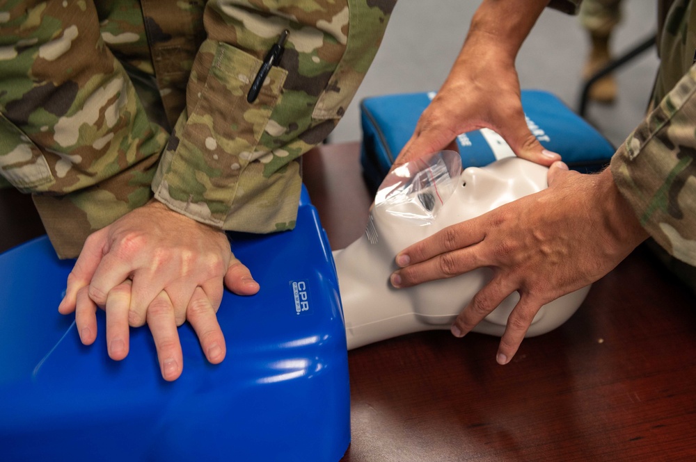 4 SFS Airmen earn CPR certification