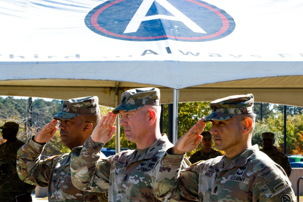 U.S. Army Central Holds Change of Responsibility Ceremony