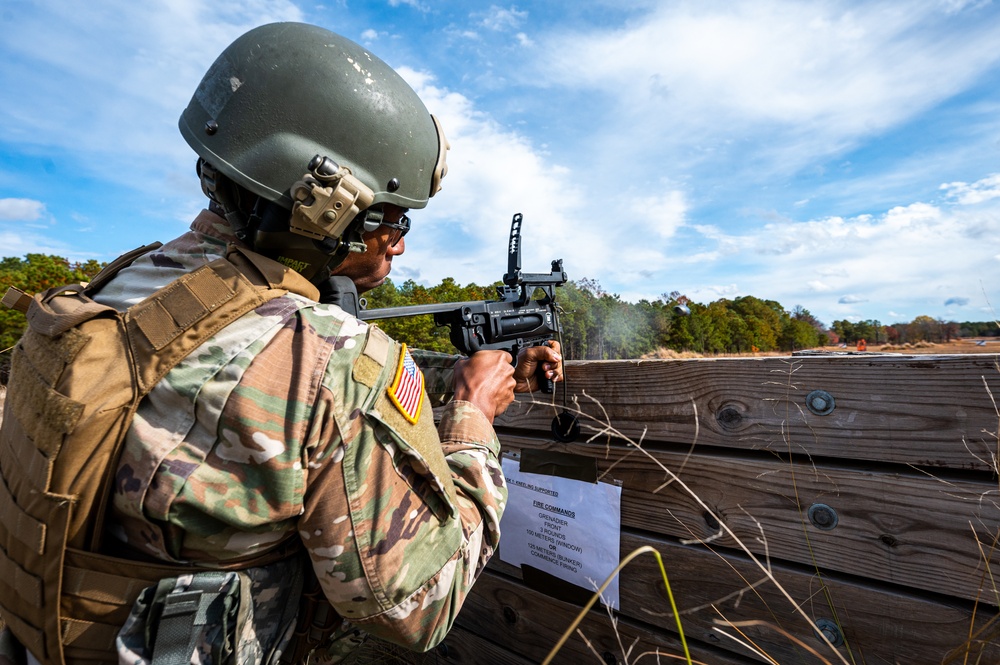 M320 grenade launcher range