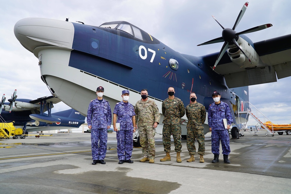 AFSOC leadership visits 353 SOW, Japanese seaplane unit