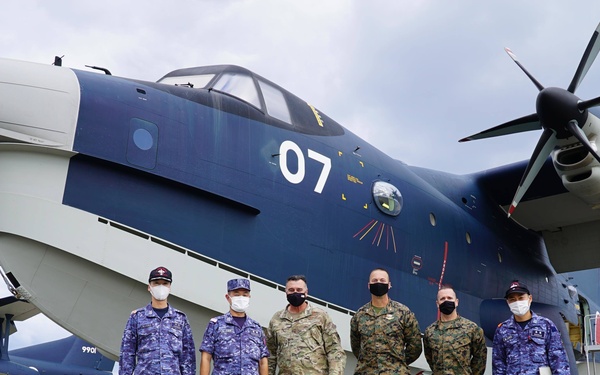 AFSOC leadership visits 353 SOW, Japanese seaplane unit