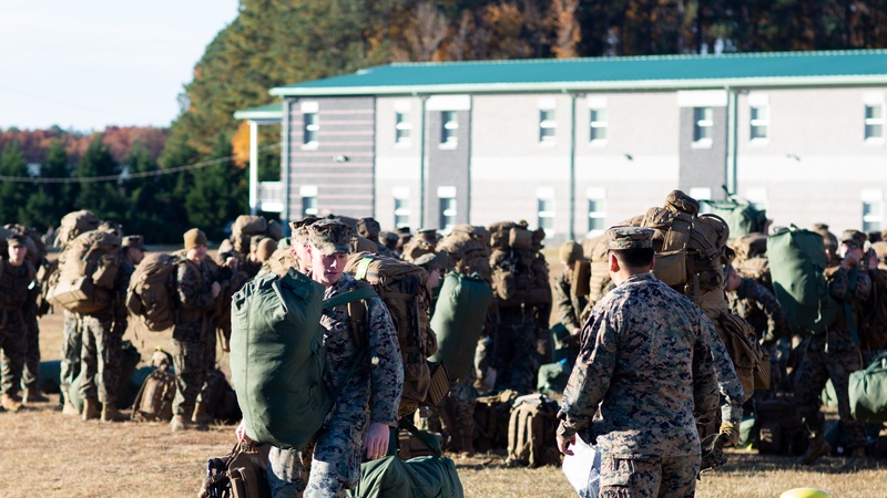3/6 Marines Depart Fort Pickett