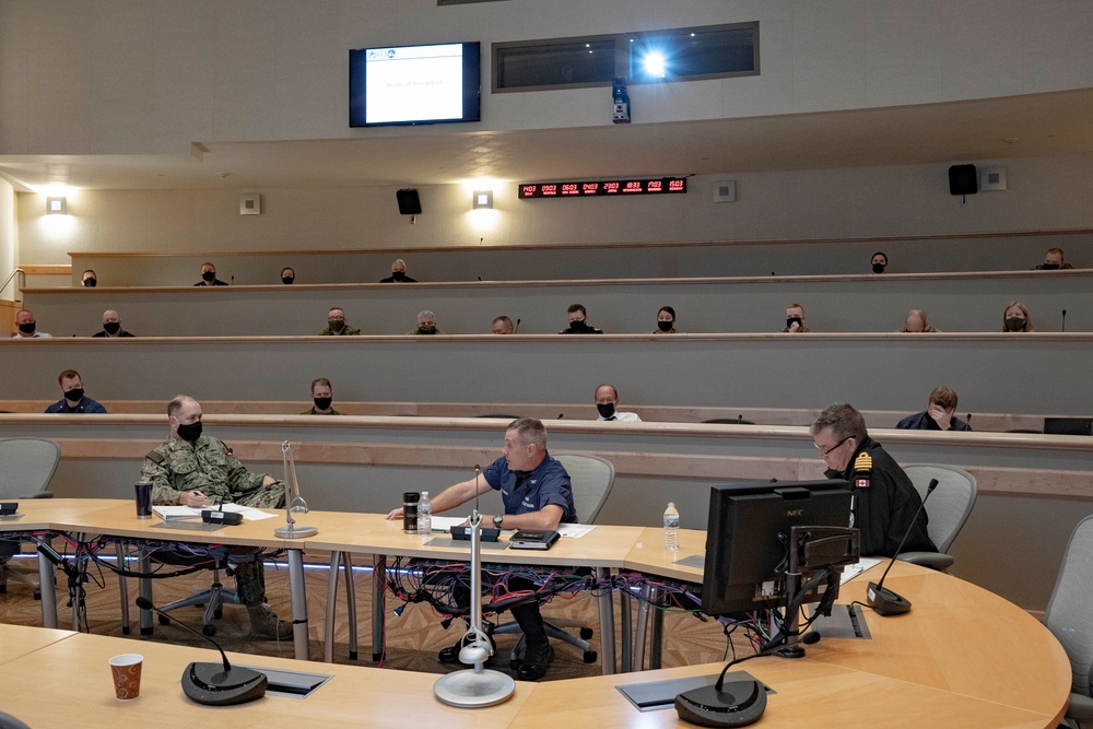 Commander, U.S. 2nd Fleet hosts U.S. Coast Guard Atlantic Area and Candian Armed Forces' Joint Task Force Atlantic for the 2021 Tri-Party Staff Talks