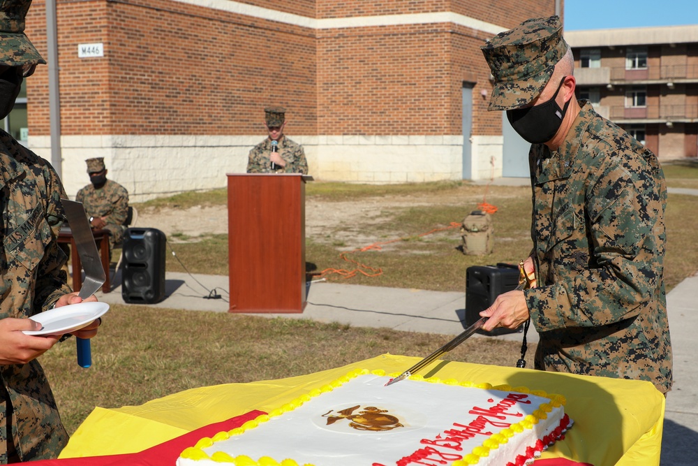 MCCSSS Commands Celebrate 246th Marine Corps Birthday