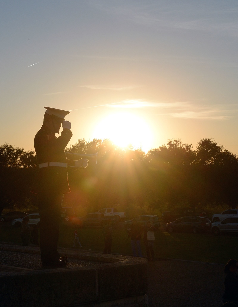Inaugural Texas Memorial Illumination at San Jacinto