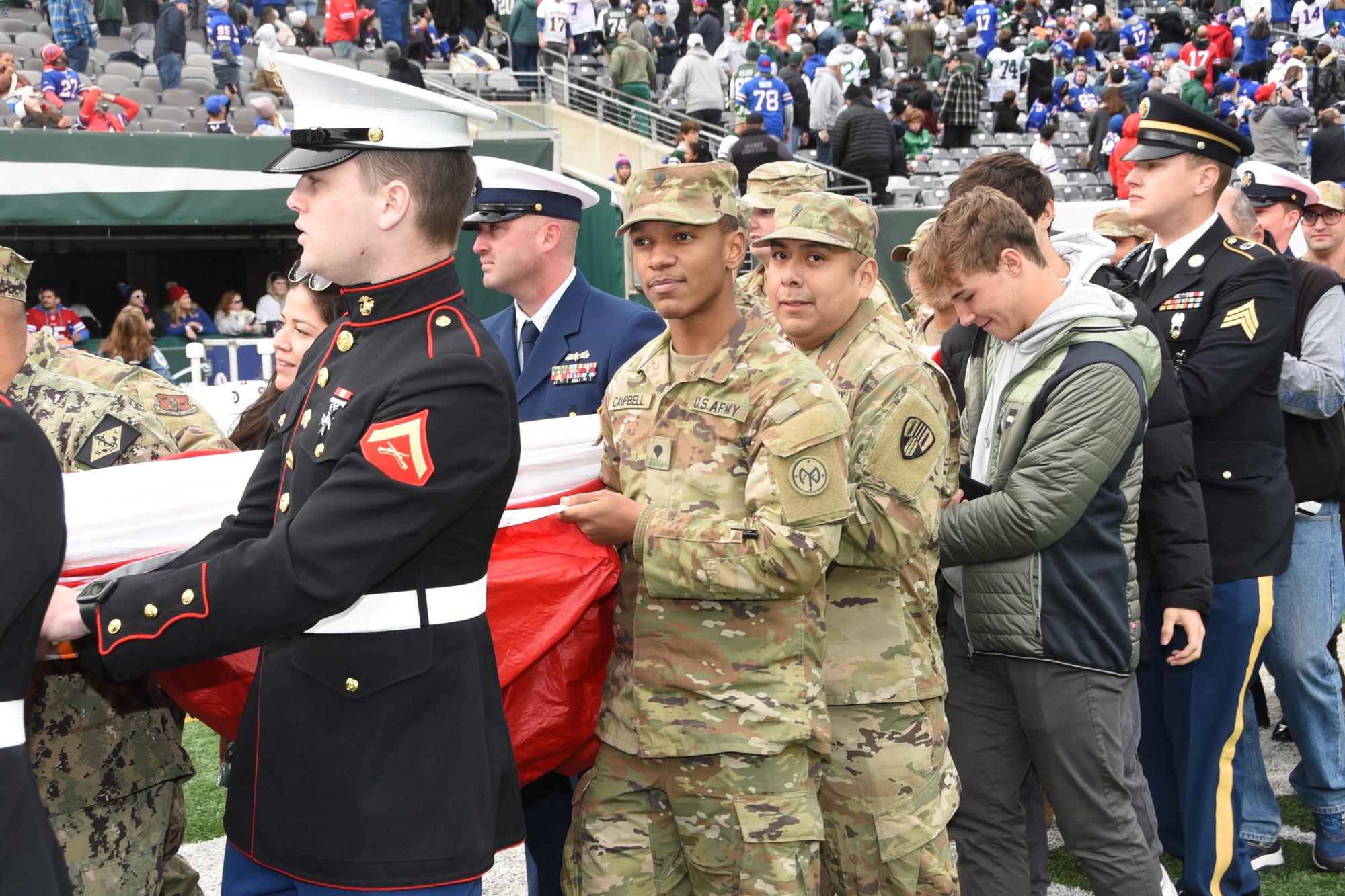 DVIDS - Images - New York Jets Salute to Service Game 11/14/21