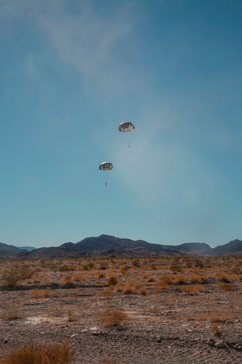 CLB-8 conducts resupply with Low-Cost Air Delivery Systems