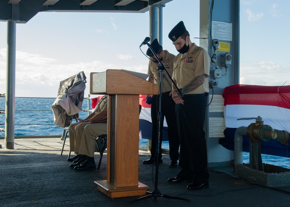 Frank Cable Veterans Day Ceremony