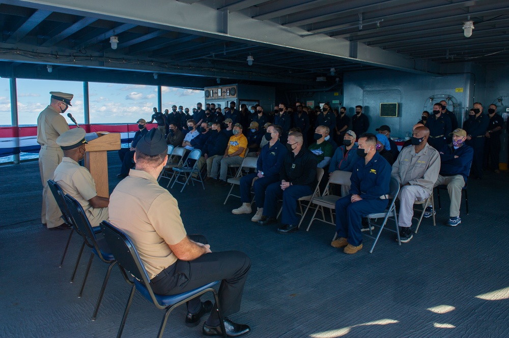 Frank Cable Veterans Day Ceremony