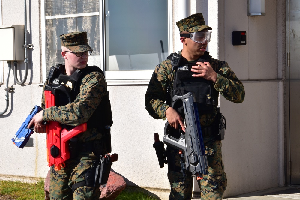 Camp Fuji conducts Samurai Sword exercise