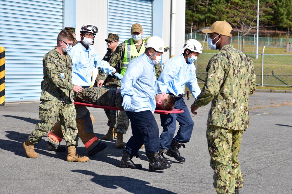 Camp Fuji conducts Samurai Sword exercise