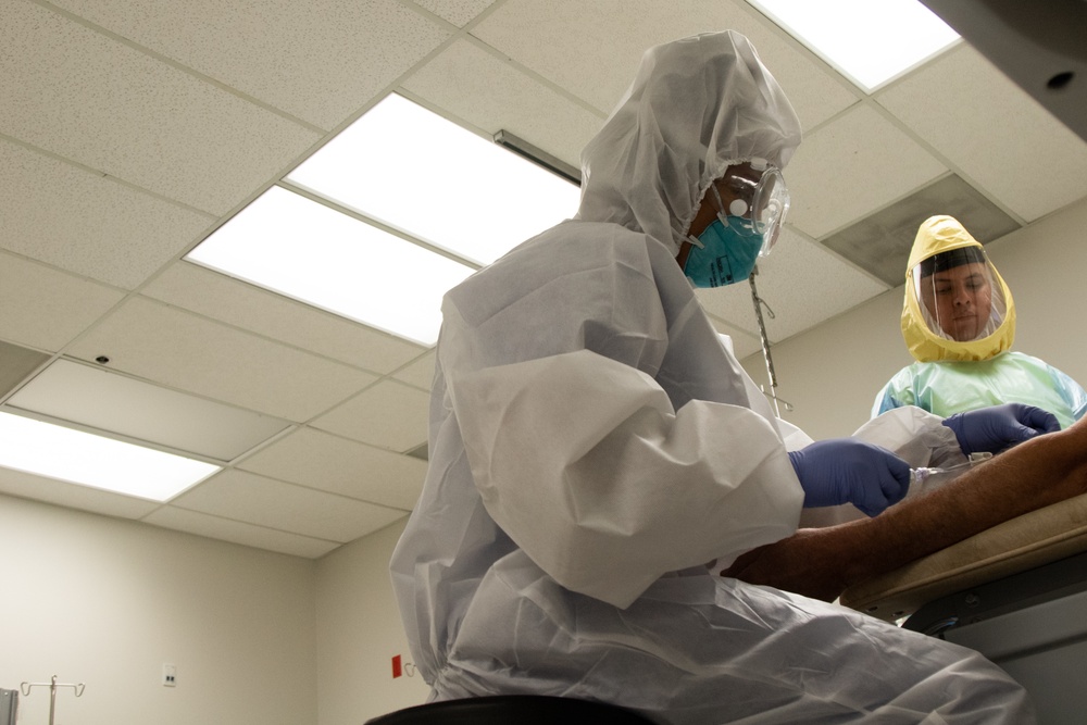 U.S. Airmen deployed to Utah treat COVID patients with monoclonal antibodies