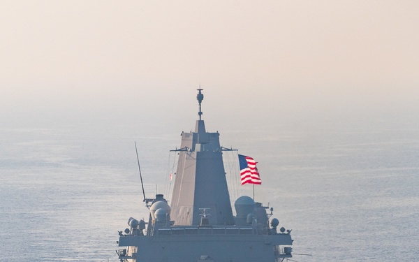 USS Portland Conducts Passing Exercise with INS Hanit