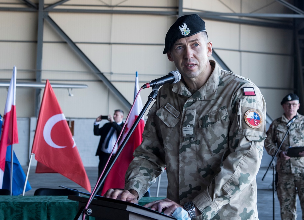 Incirlik Air Base welcomes incoming commander of the Polish Military Contingent’s 2nd rotation