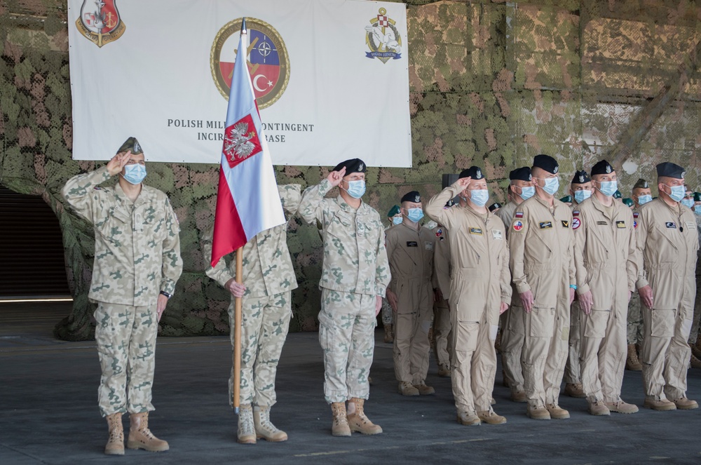 Incirlik Air Base welcomes incoming commander of the Polish Military Contingent’s 2nd rotation