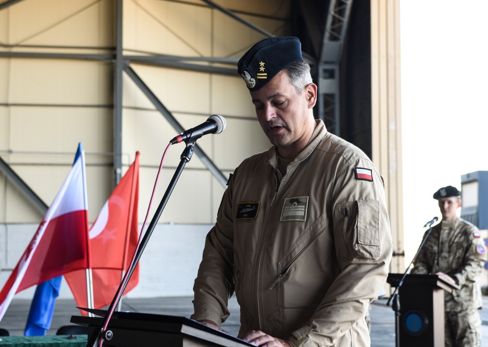 Incirlik Air Base welcomes incoming commander of the Polish Military Contingent’s 2nd rotation