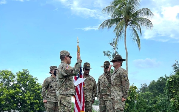 Senior Drill Sergeant reenlist indefinitely in the U.S. Army Reserve-Puerto Rico