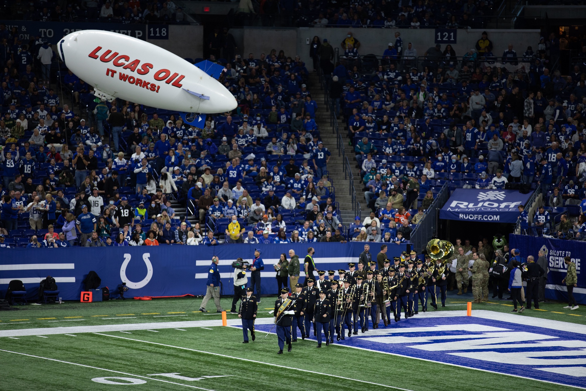 DVIDS - Images - Service Members Support Colts Game Against The