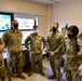 Chief Master Sgt. of the Air Force JoAnne S. Bass visits Airmen supporting Task Force Liberty