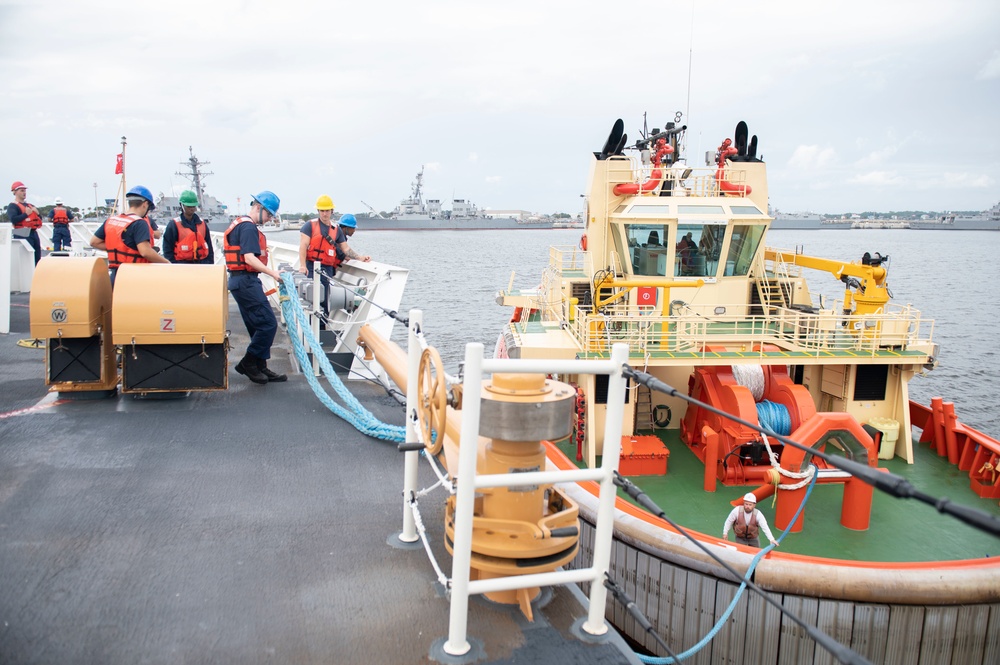 USCGC Stone commences underway patrol in Caribbean, Eastern Pacific