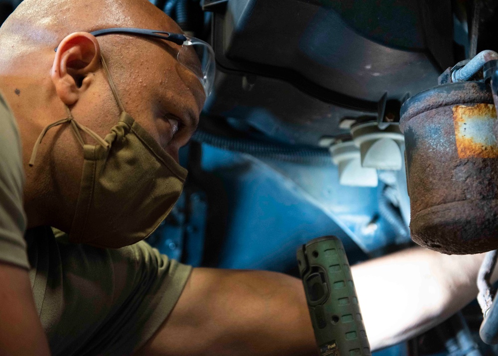 102nd IW Vehicle Maintenance