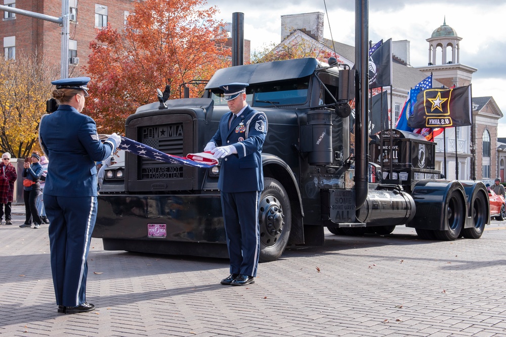 167th Airlift Wing Base Honor Guard Supports local Veteran’s Day events