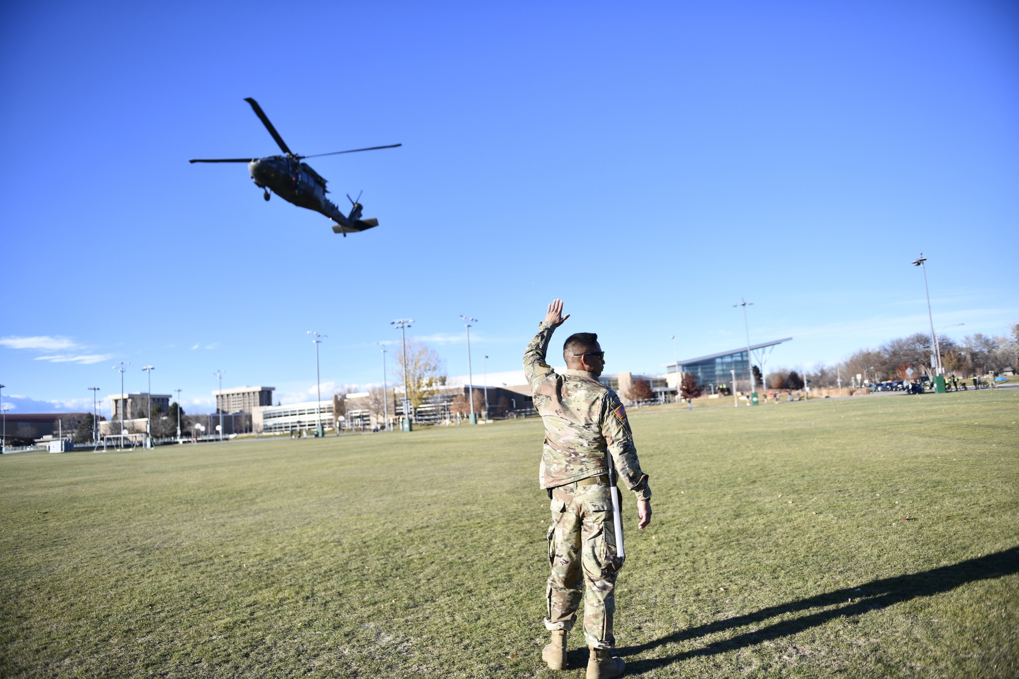 DVIDS - Images - 4ID and Fort Carson Soldiers receive Broncos game ball  [Image 7 of 9]