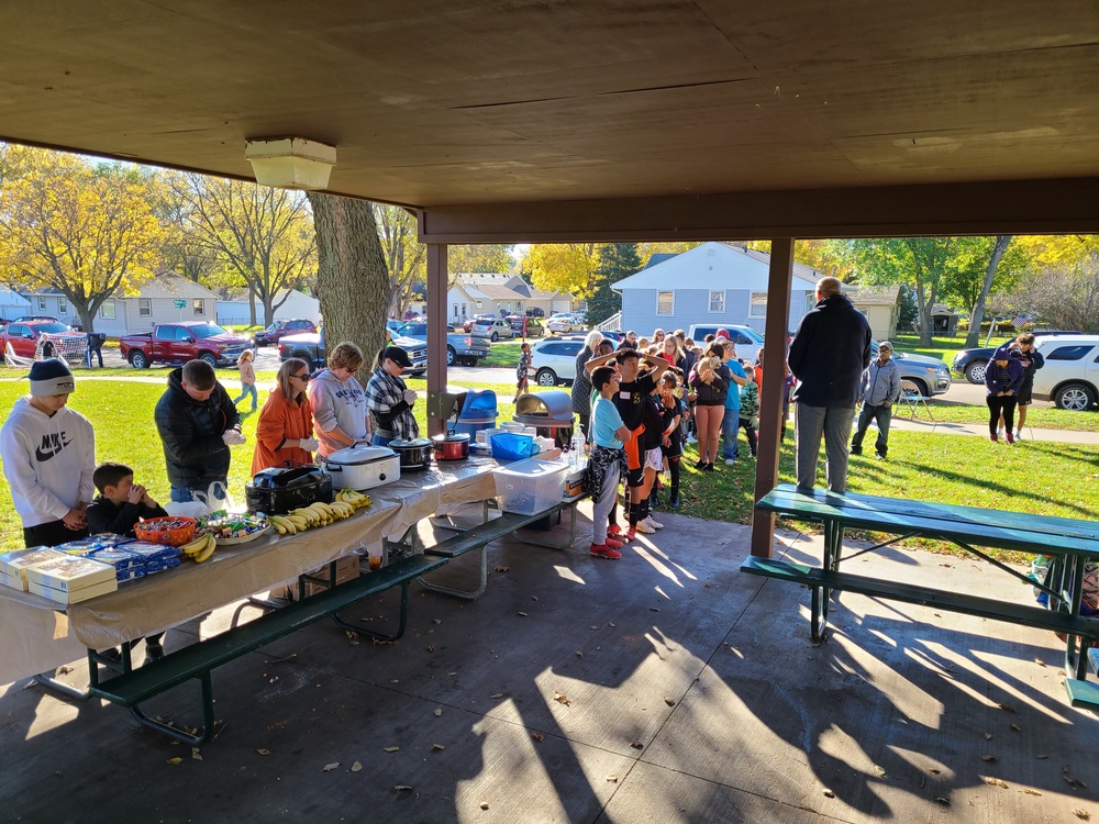 Sioux Falls MEPS personnel volunteerism gives back more than soccer skills in community building experience