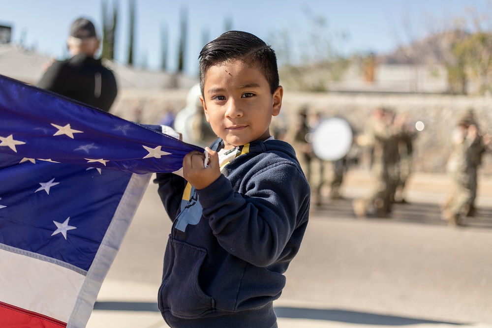 Bliss Soldiers, NE El Paso pairs for annual Veterans Day celebration