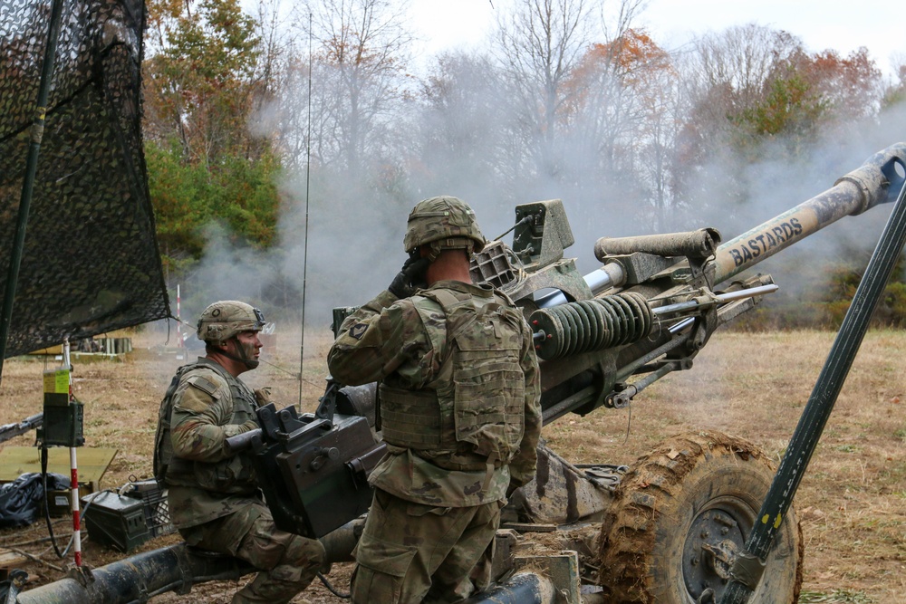 Bastogne Artillery Live Fire