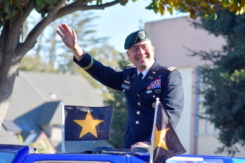 Presidio of Monterey BOSS serves community at Veterans Day parade