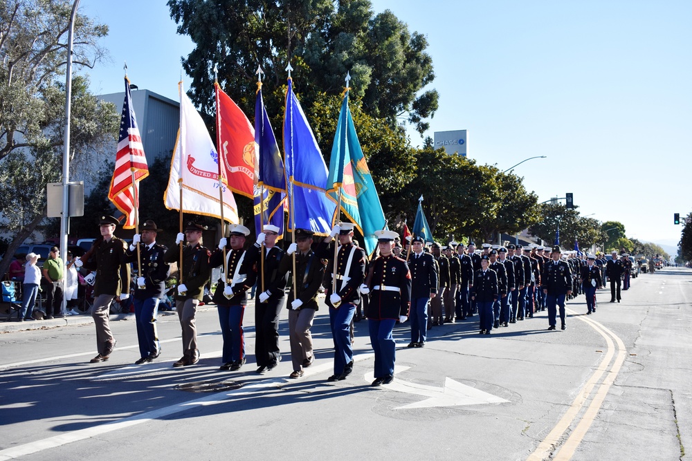 Presidio of Monterey BOSS serves community at Veterans Day parade