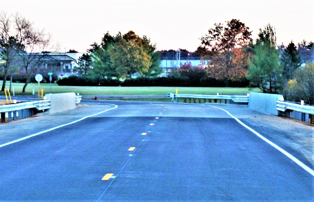 New bridge at Fort McCoy