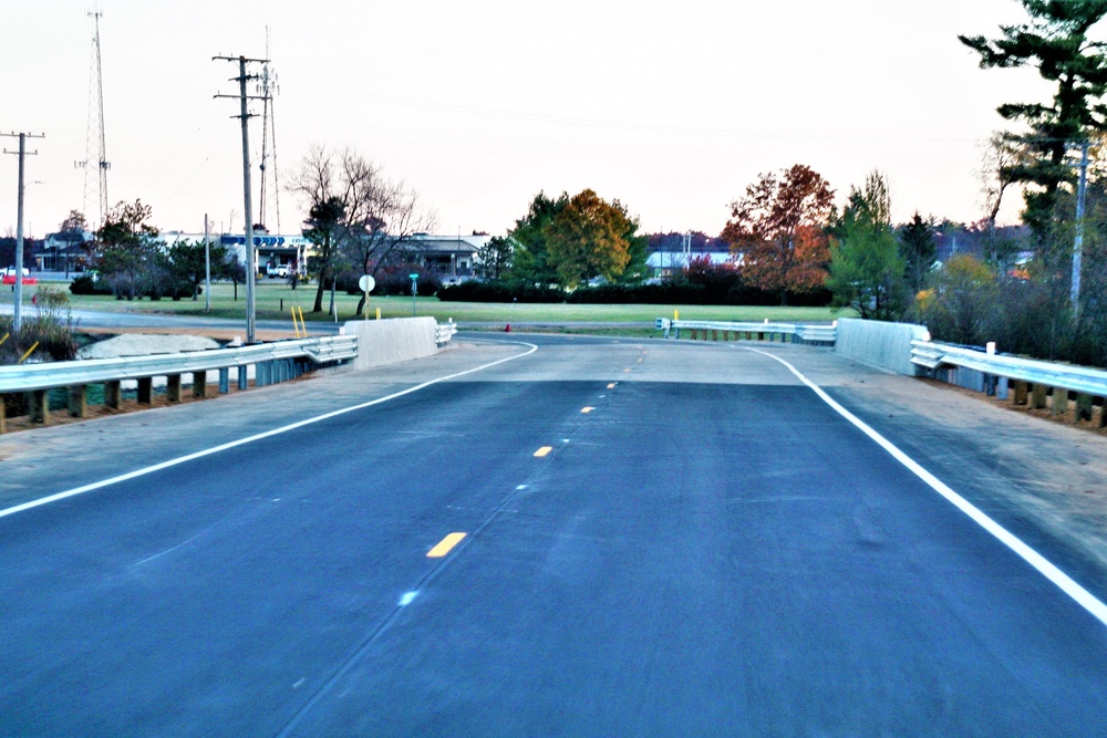 New bridge at Fort McCoy