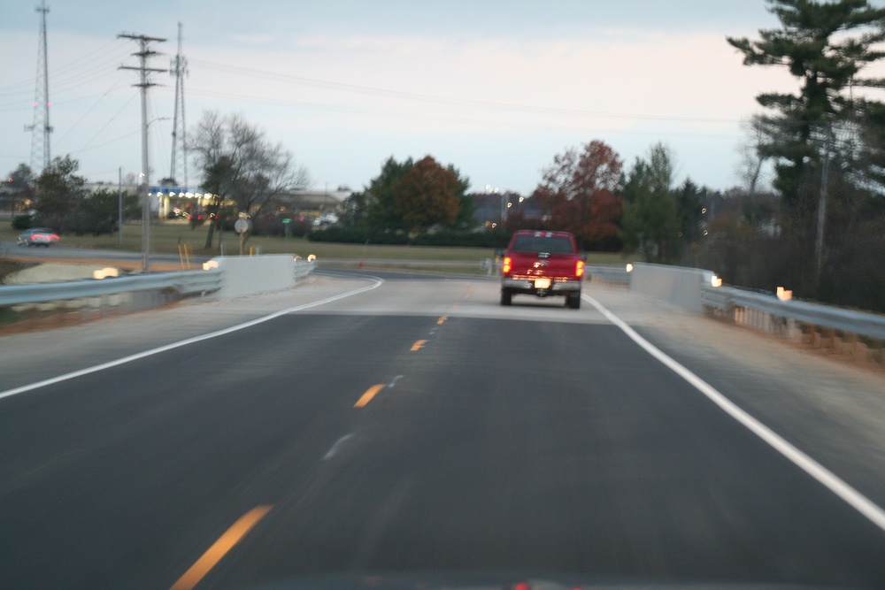 New bridge at Fort McCoy