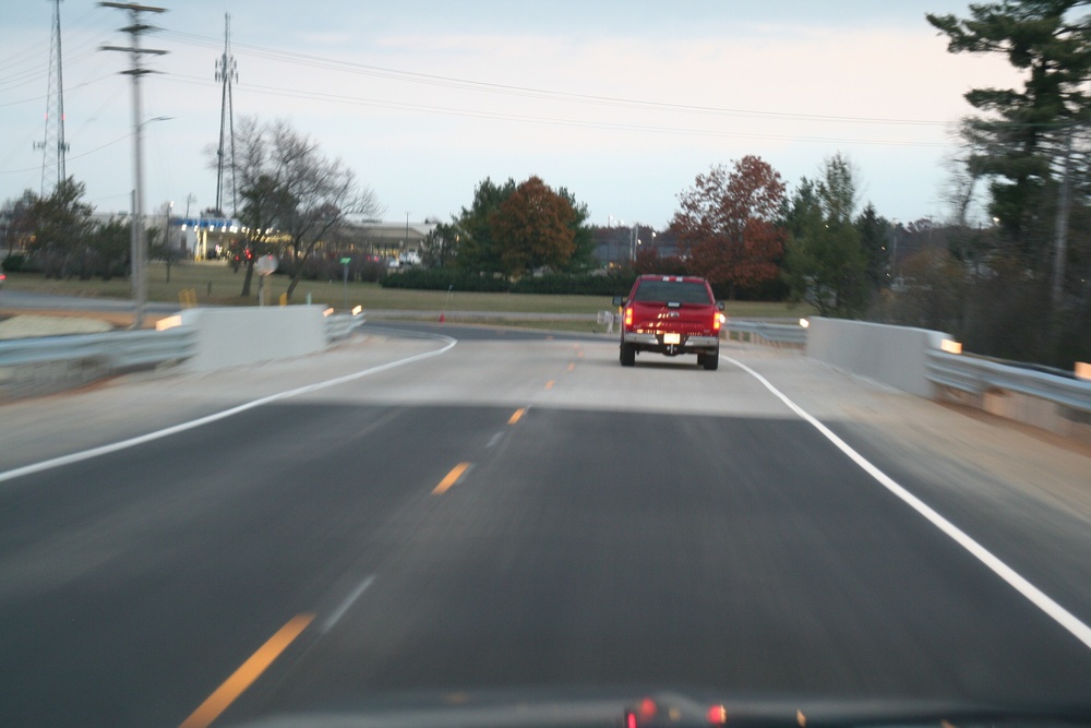 New bridge at Fort McCoy