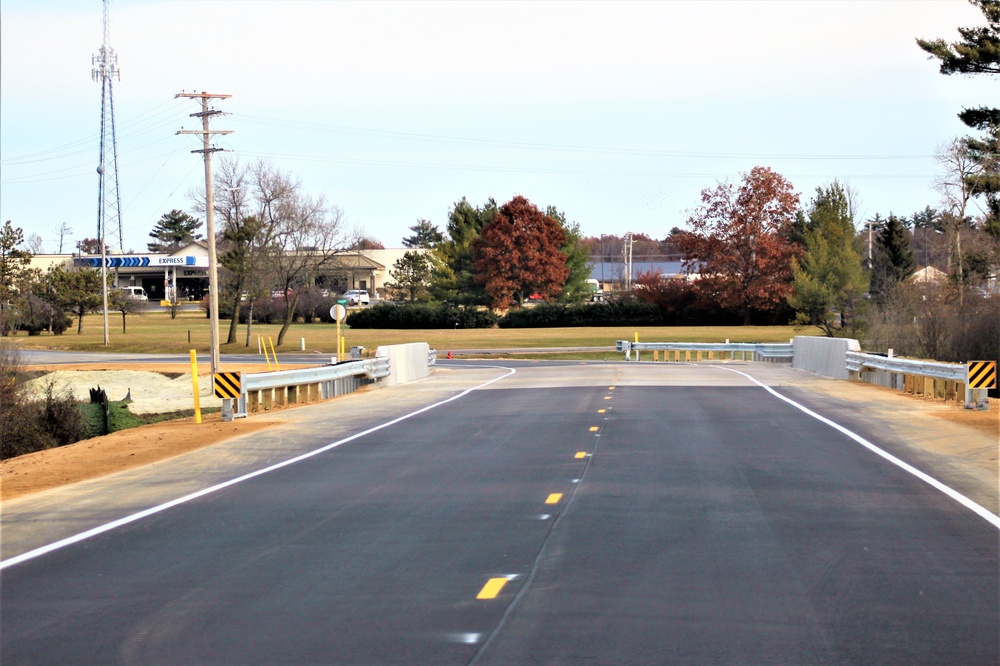 New bridge at Fort McCoy