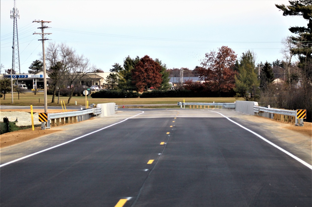 New bridge at Fort McCoy