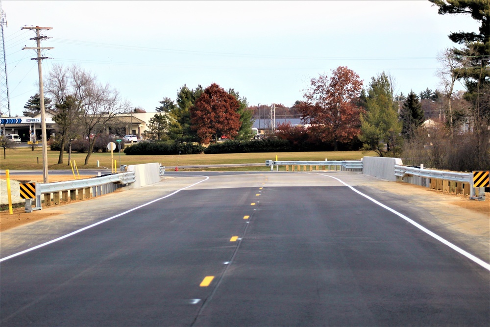 New bridge at Fort McCoy