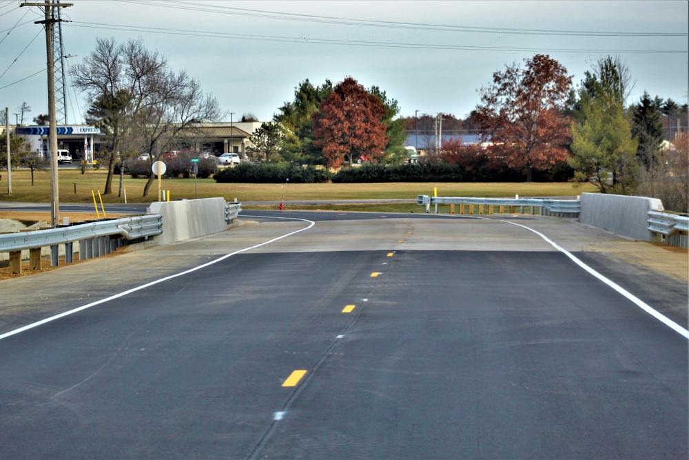 New bridge at Fort McCoy