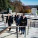 Governor of Louisiana John B. Edwards Participates in a Public Wreath-Laying Ceremony at the Tomb of the Unknown Soldier