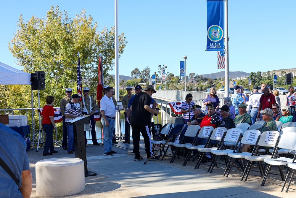 Santee community dedicates memorial on Veteran’s Day
