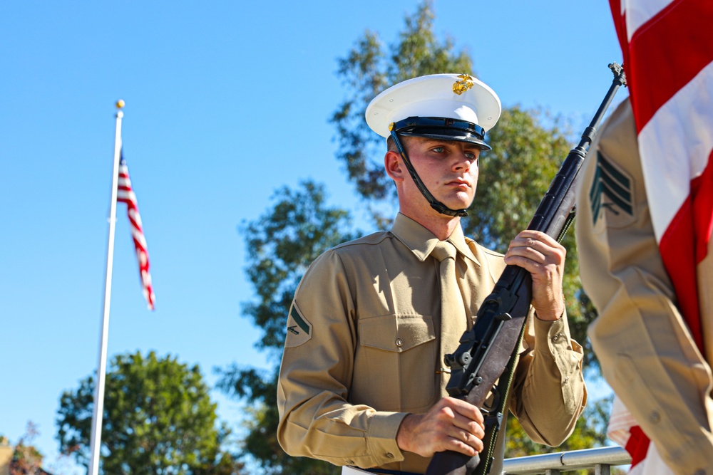 Santee community dedicates memorial on Veteran’s Day