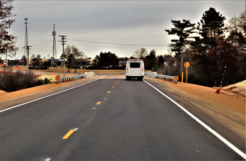 New bridge at Fort McCoy