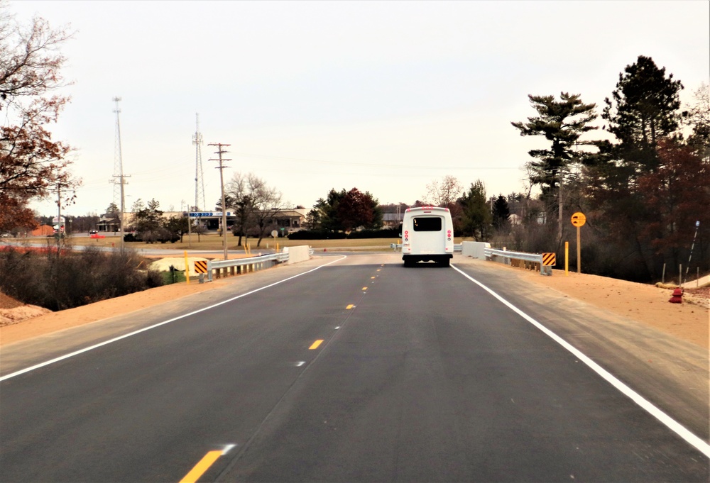 New bridge at Fort McCoy