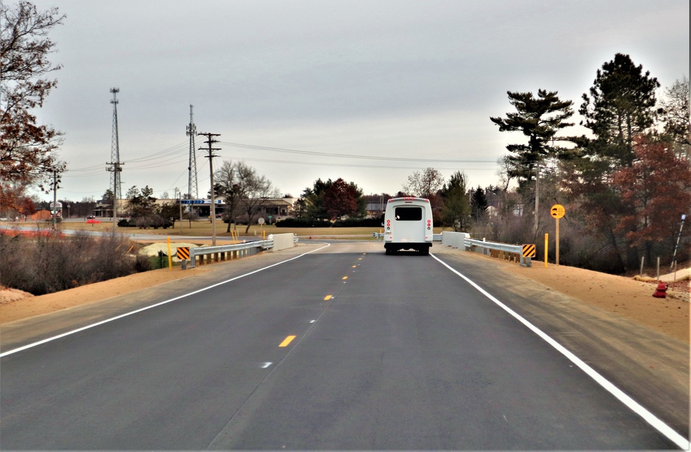 New bridge at Fort McCoy