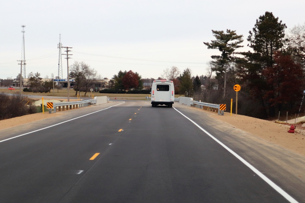 New bridge at Fort McCoy