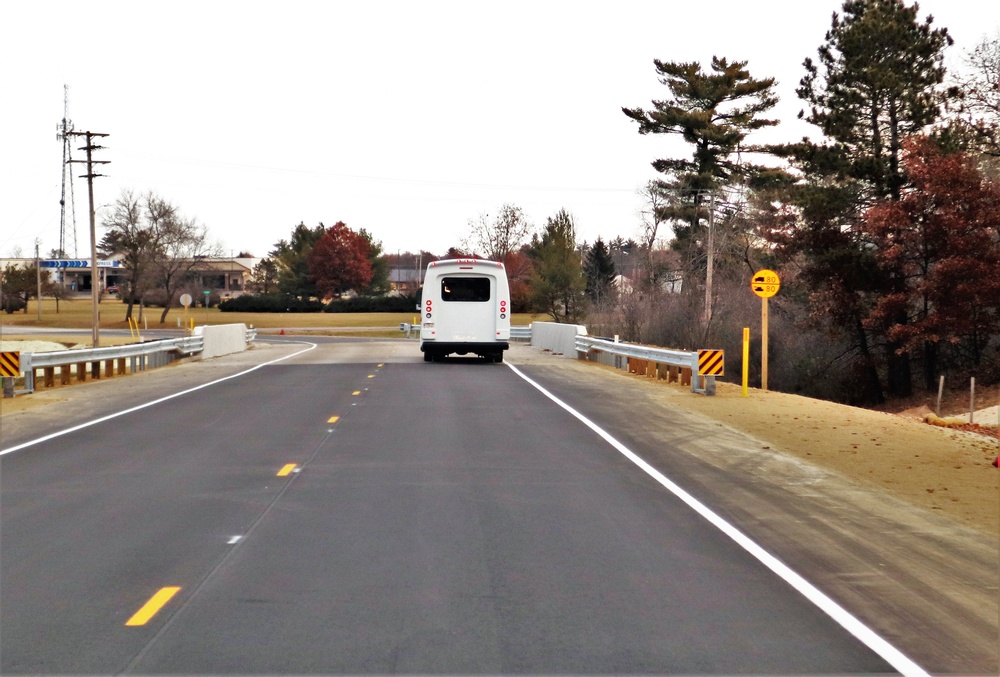 New bridge at Fort McCoy