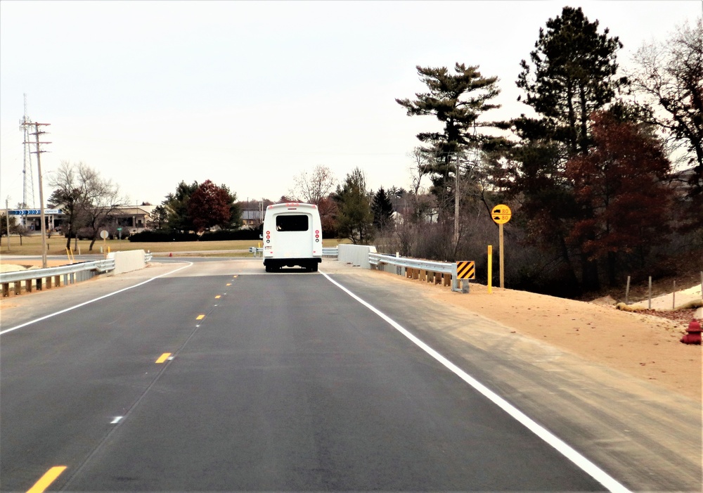 New bridge at Fort McCoy