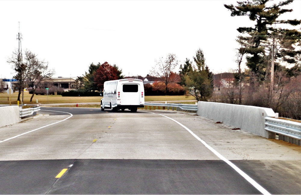 New bridge at Fort McCoy